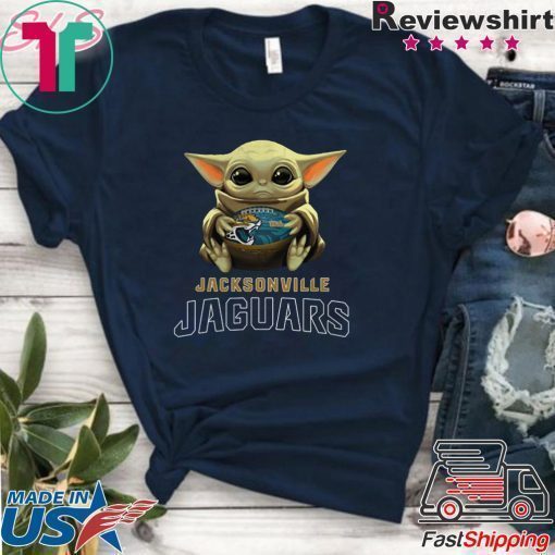 Baby Yoda Hug Jacksonville Jaguars T-Shirt