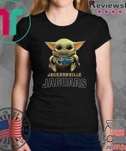 Baby Yoda Hug Jacksonville Jaguars T-Shirt