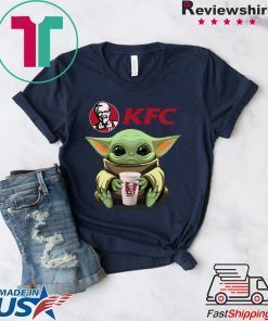 Baby Yoda Hug KFC shirt