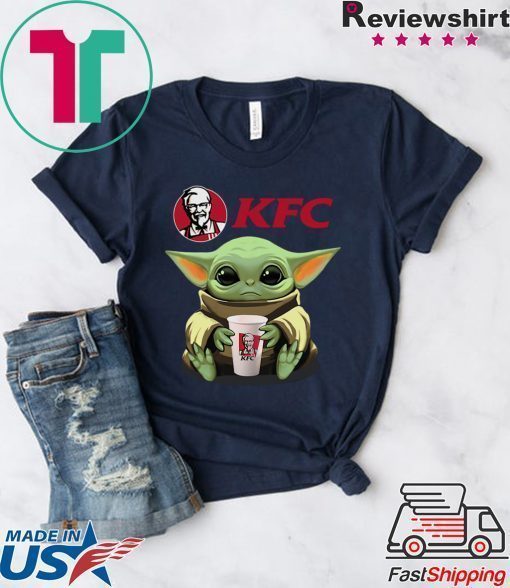 Baby Yoda Hug KFC shirt