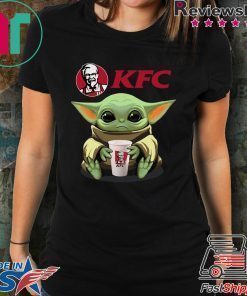 Baby Yoda Hug KFC shirt