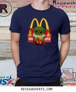 Baby Yoda Hug McDonald's Shirt