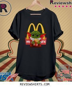 Baby Yoda Hug McDonald's Shirt