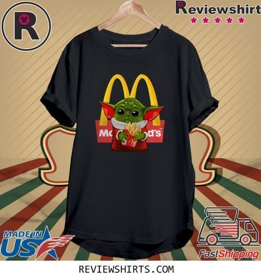 Baby Yoda Hug McDonald's Shirt