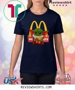 Baby Yoda Hug McDonald's Shirt