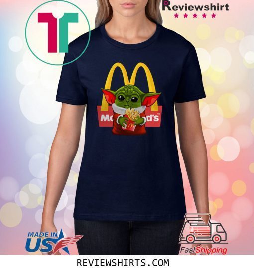 Baby Yoda Hug McDonald's Shirt