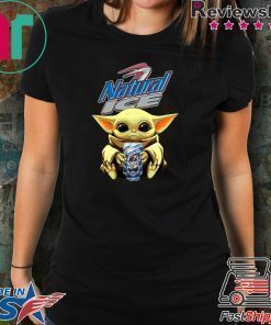 Baby Yoda Hug Natural Ice Beer Shirt