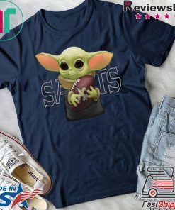 Baby Yoda Hug New Orleans Saints Shirt