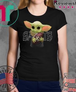 Baby Yoda Hug New Orleans Saints Shirt