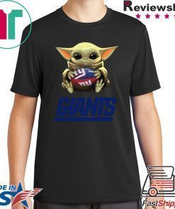 Baby Yoda Hug New York Giants Shirt