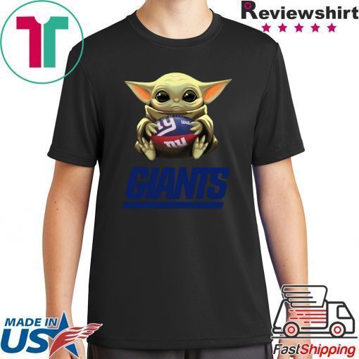 Baby Yoda Hug New York Giants Shirt