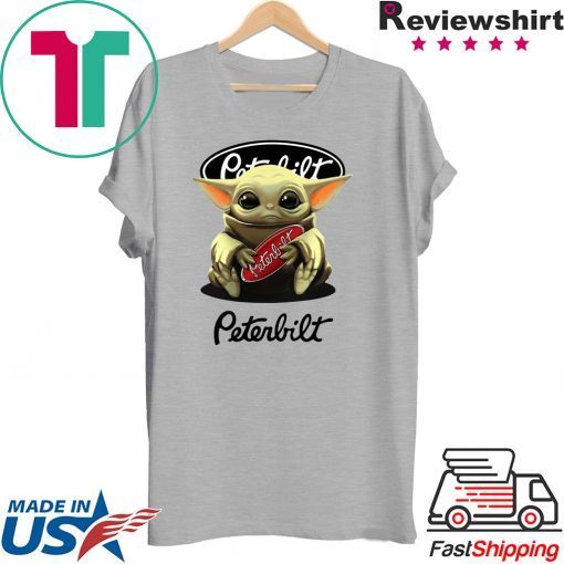 Baby Yoda Hug Peterbilt Shirt