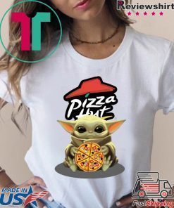 Baby Yoda Hug Pizza Hut Shirt