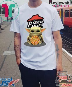 Baby Yoda Hug Pizza Hut Shirt