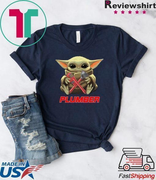 Baby Yoda Hug Plumber Shirt