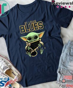 Baby Yoda Hug St Louis Blues Star Wars shirt