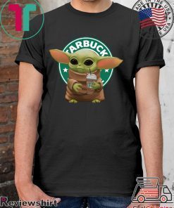 Baby Yoda Hug Starbuck Coffee Shirt