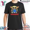 Baby Yoda Hug Swimmer Shirt