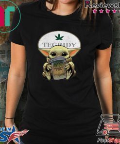 Baby Yoda Hug Tegridy Weed South Park Shirt