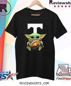 Baby Yoda Hug Tennessee Volunteers Shirt