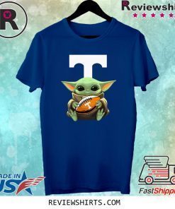 Baby Yoda Hug Tennessee Volunteers Shirt