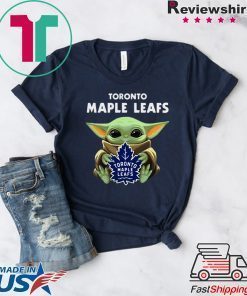 Baby Yoda Hug Toronto Maple Leafs shirt