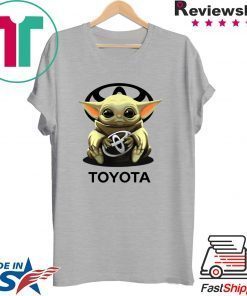 Baby Yoda Hug Toyota Tee Shirt