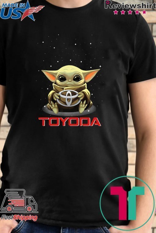 Baby Yoda Hug Toyota Shirt