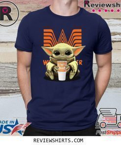 Baby Yoda Hug Whataburger T-Shirt