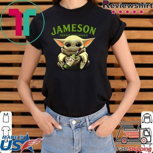 Baby Yoda Jameson Irish Whiskey Shirt