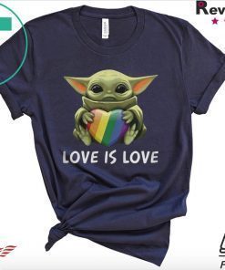 Baby Yoda Love Is Love shirt