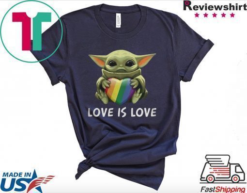 Baby Yoda Love Is Love shirt