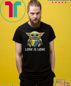 Baby Yoda Love Is Love shirt