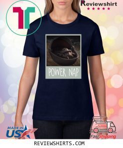 Baby Yoda Mandalorian Power Nap Shirt