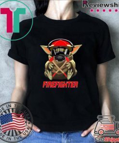 Baby Yoda Mashup Firefighter Star Wars shirt