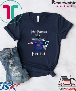 Baby Yoda My Patronus is a New England Patriots shirt