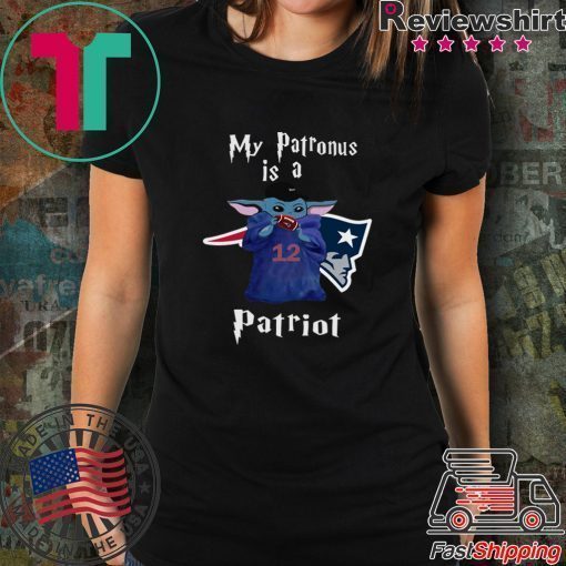 Baby Yoda My Patronus is a New England Patriots shirt