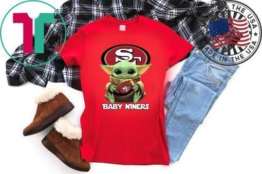 Baby Yoda San Francisco Baby Niners Unisex T-Shirt