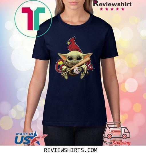 Baby Yoda St Louis Cardinals Shirt