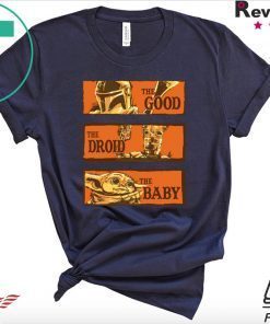 Baby Yoda Star Wars The Good The Droid The Baby Tee Shirts