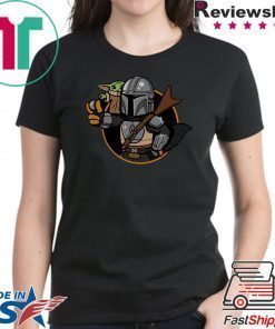 Baby Yoda Vault Mando and Child Mandalorian shirt