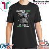 Baby Yoda all i need is coffee it is too peopley outside shirt