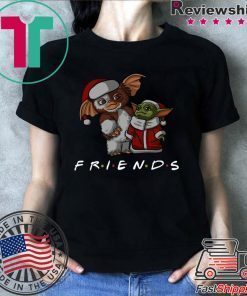 Baby Yoda and Baby Gizmo Santa Friends Christmas shirt