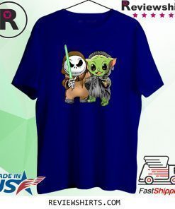 Baby Yoda and Jack Skellington T-Shirt