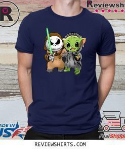 Baby Yoda and Jack Skellington T-Shirt