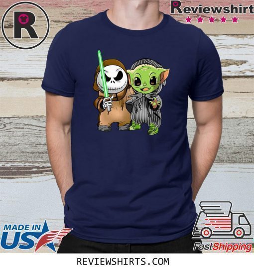 Baby Yoda and Jack Skellington T-Shirt