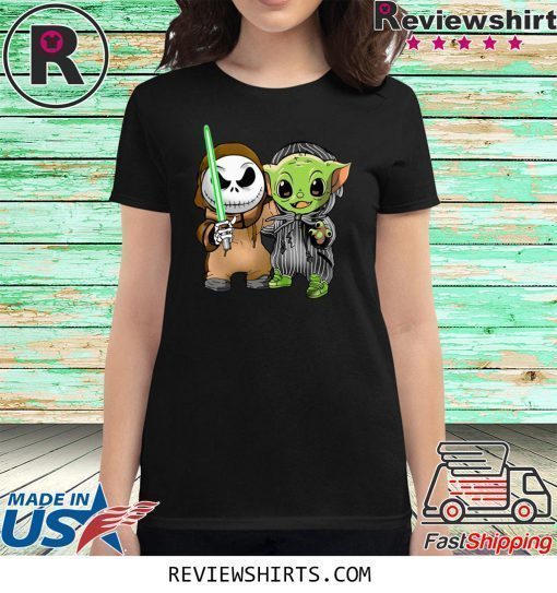 Baby Yoda and Jack Skellington T-Shirt