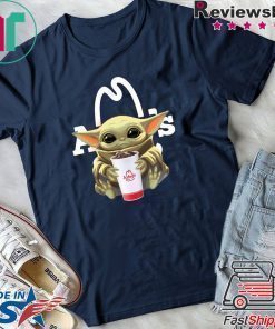 Baby Yoda hug Arby’s shirt