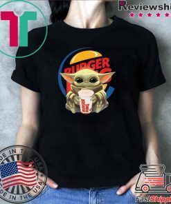 Baby Yoda hug Burger King shirt