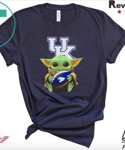 Baby Yoda hug Kentucky Wildcats Star Wars shirt